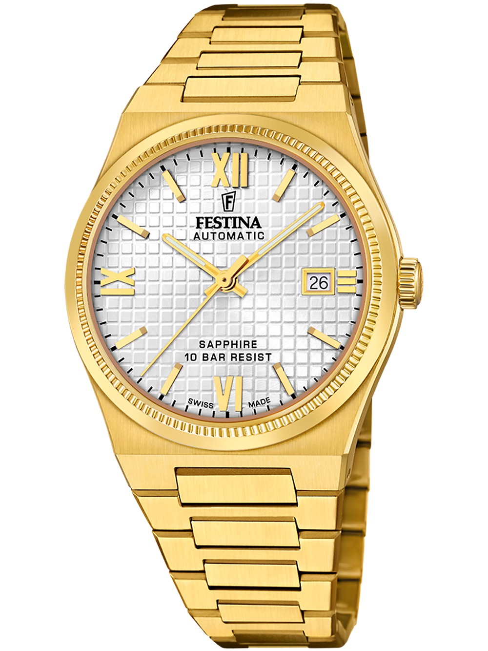8430622808609 - F20032 1 Herrenuhr Swiss Made Rivé Automatik 40mm 10ATM