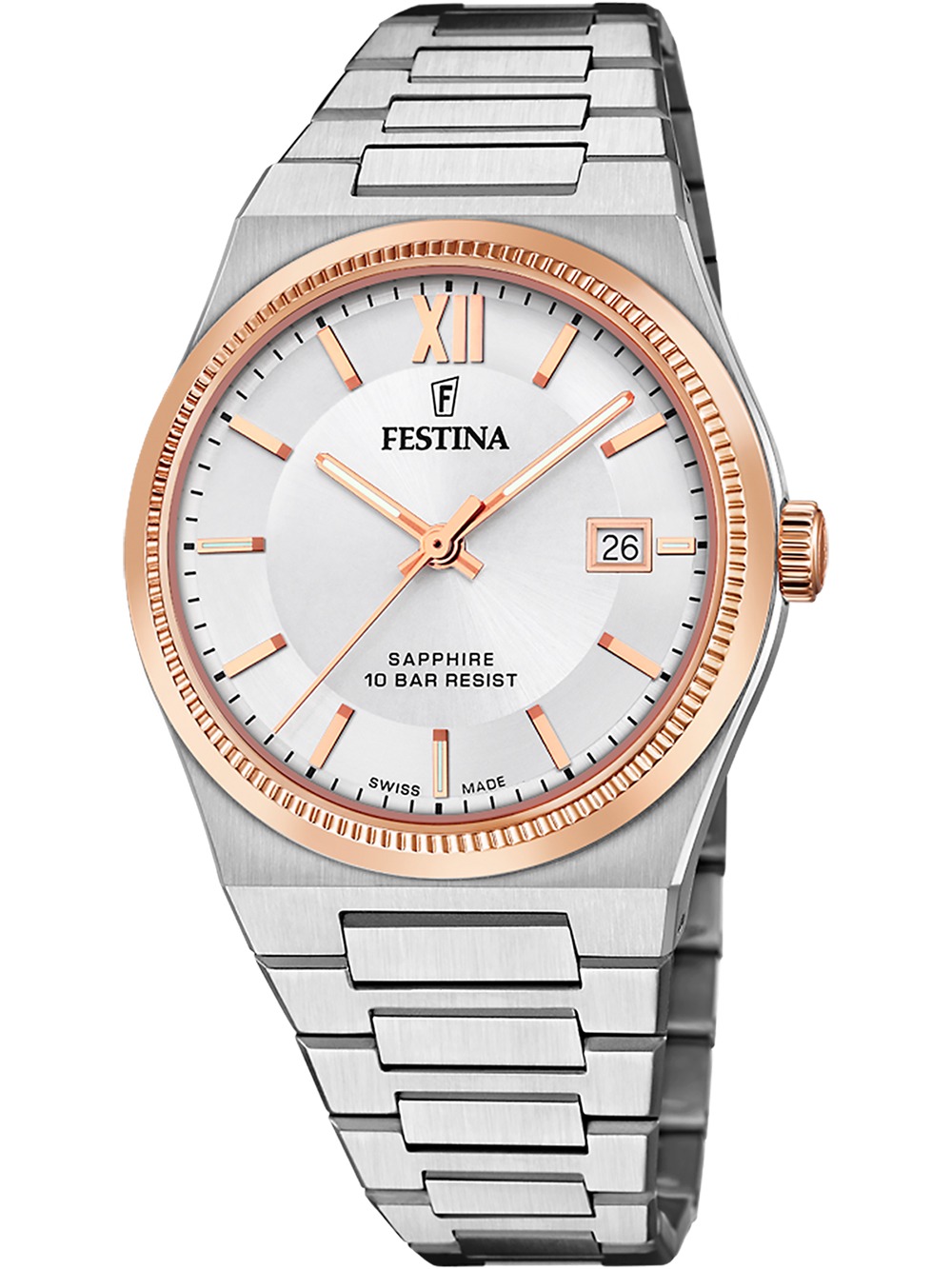 8430622808548 - F20036 1 Herrenuhr Swiss Made Rivé 40mm 10ATM