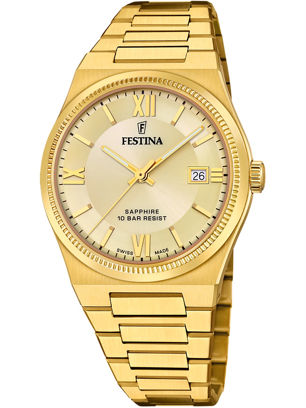 8430622808319 - F20038 2 Herrenuhr Swiss Made Rivé 40mm 10ATM