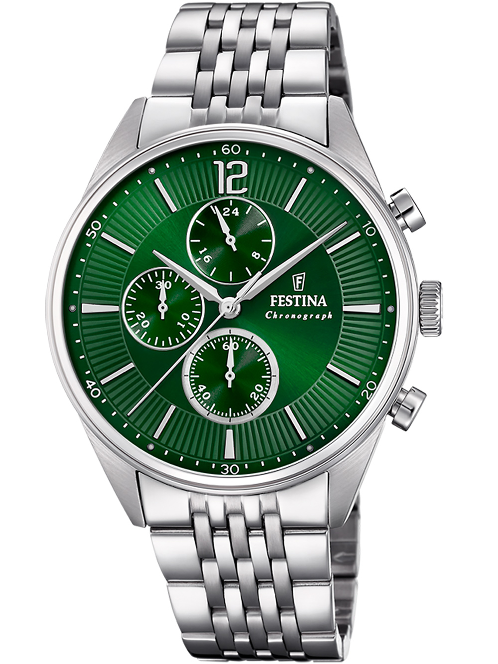 Festina F20285/8 Timeless Chronograph Herrenuhr 41mm 5ATM