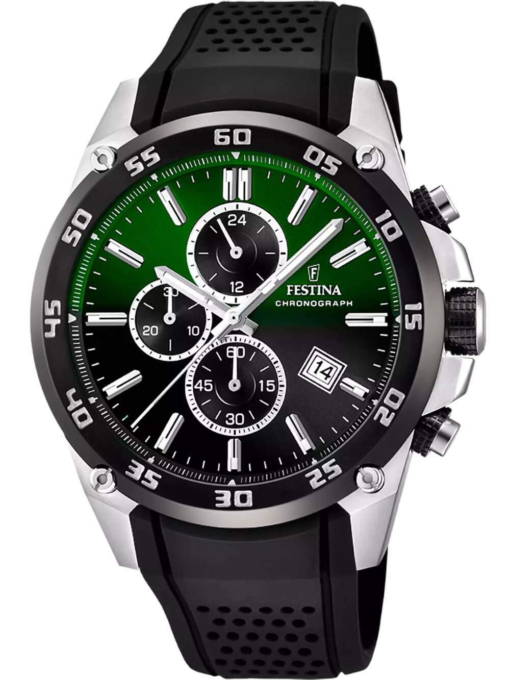 Festina F20330/B Herrenuhr The Originals Chronograph 47mm 10ATM