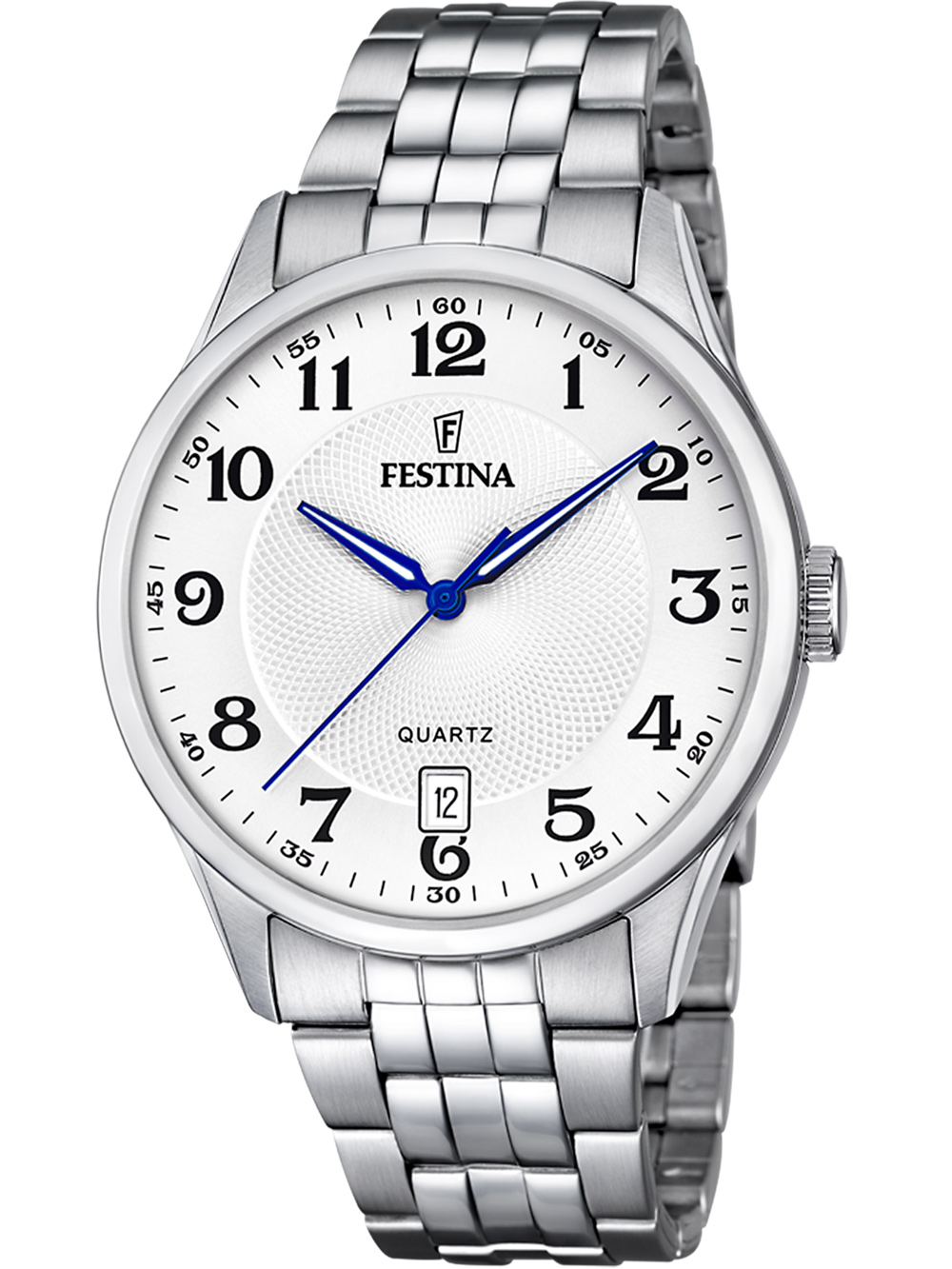 Festina F20425/1 Klassik Herrenuhr 43mm 5ATM