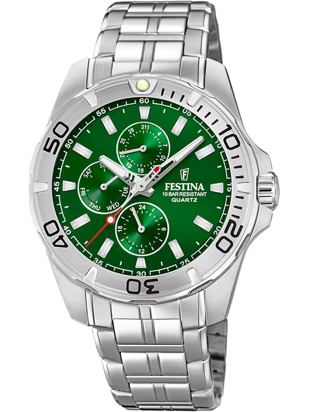 8430622820472 - F20445 7 Herrenuhr Quarz Multifunktion 43mm 10ATM