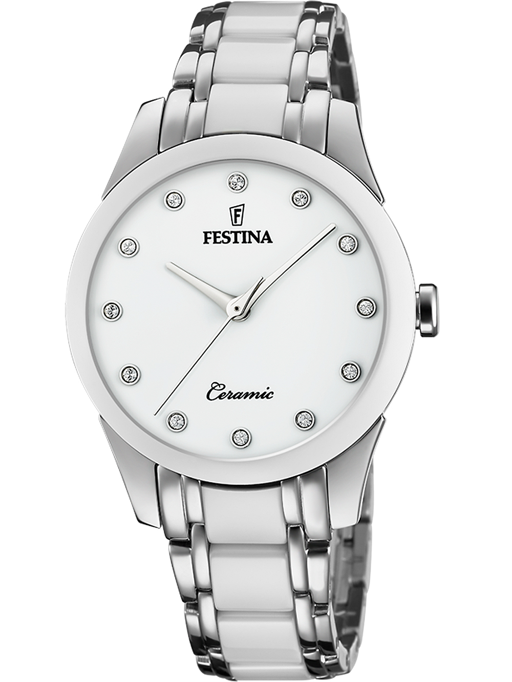 Festina F20499/1 Ceramic Damenuhr 35mm 5ATM