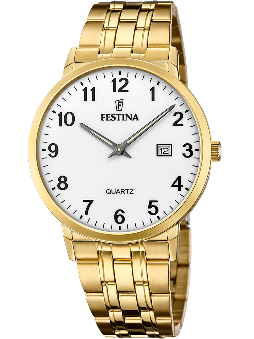 8430622761386 - Quarzuhr FESTINA F20513 1 Armbanduhren goldfarben Damen Quarzuhren Armbanduhr Herrenuhr Damenuhr Edelstahlarmband Datum 8430622761386 - Quarzuhr FESTINA F20513 1 Armbanduhren goldfarben Damen Quarzuhren Armbanduhr Herrenuhr Damenuhr Edelstahlarmband Datum