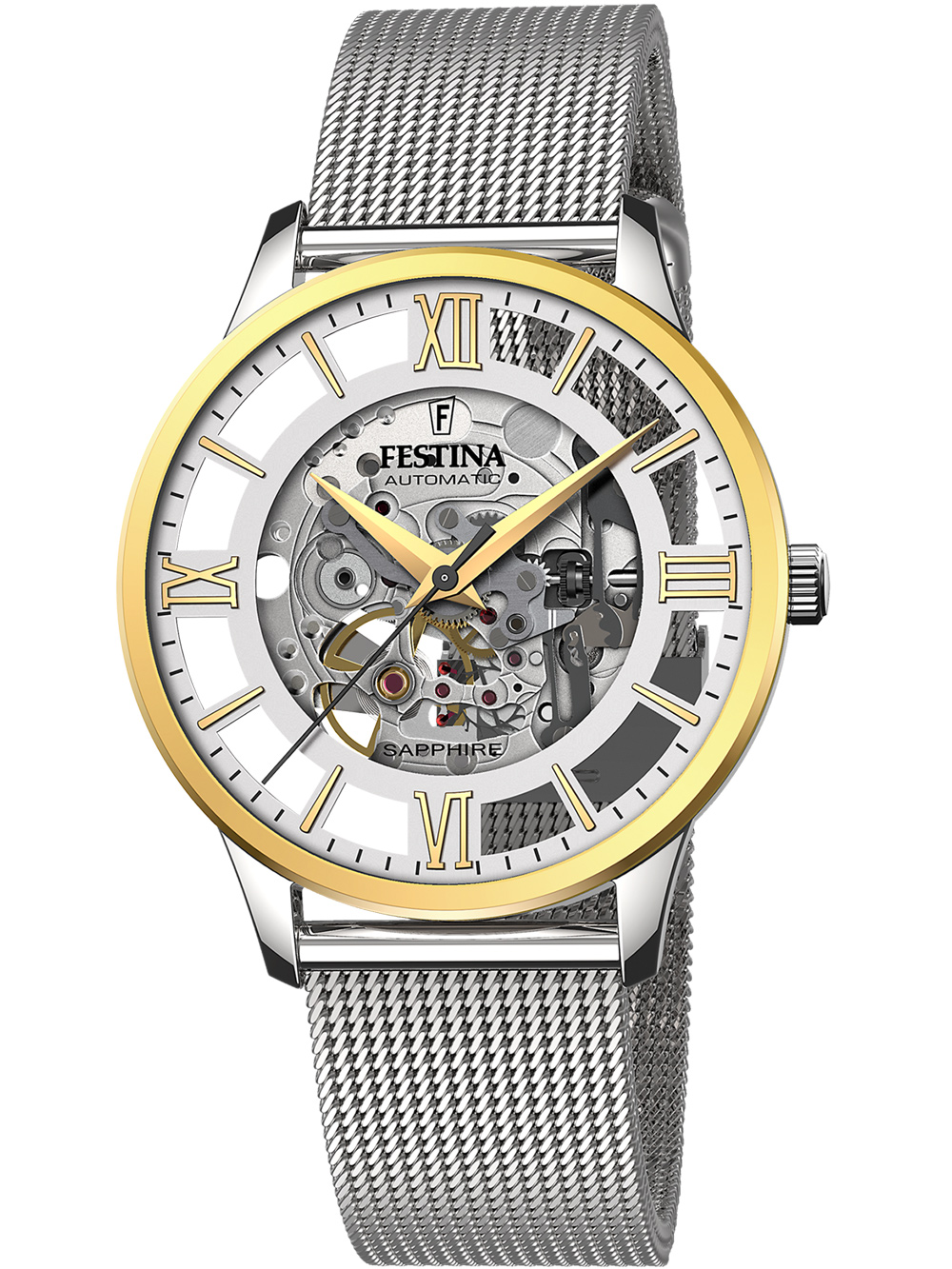 Festina F20537/1 Automatik Herrenuhr 42mm 5ATM