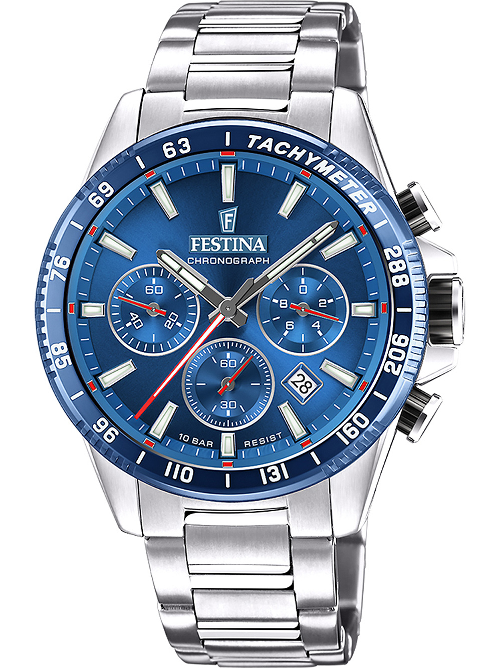 8430622776939 - F20560 3 Timeless Chronograph Herrenuhr 45mm 10ATM 8430622776939 - F20560 3 Timeless Chronograph Herrenuhr 45mm 10ATM