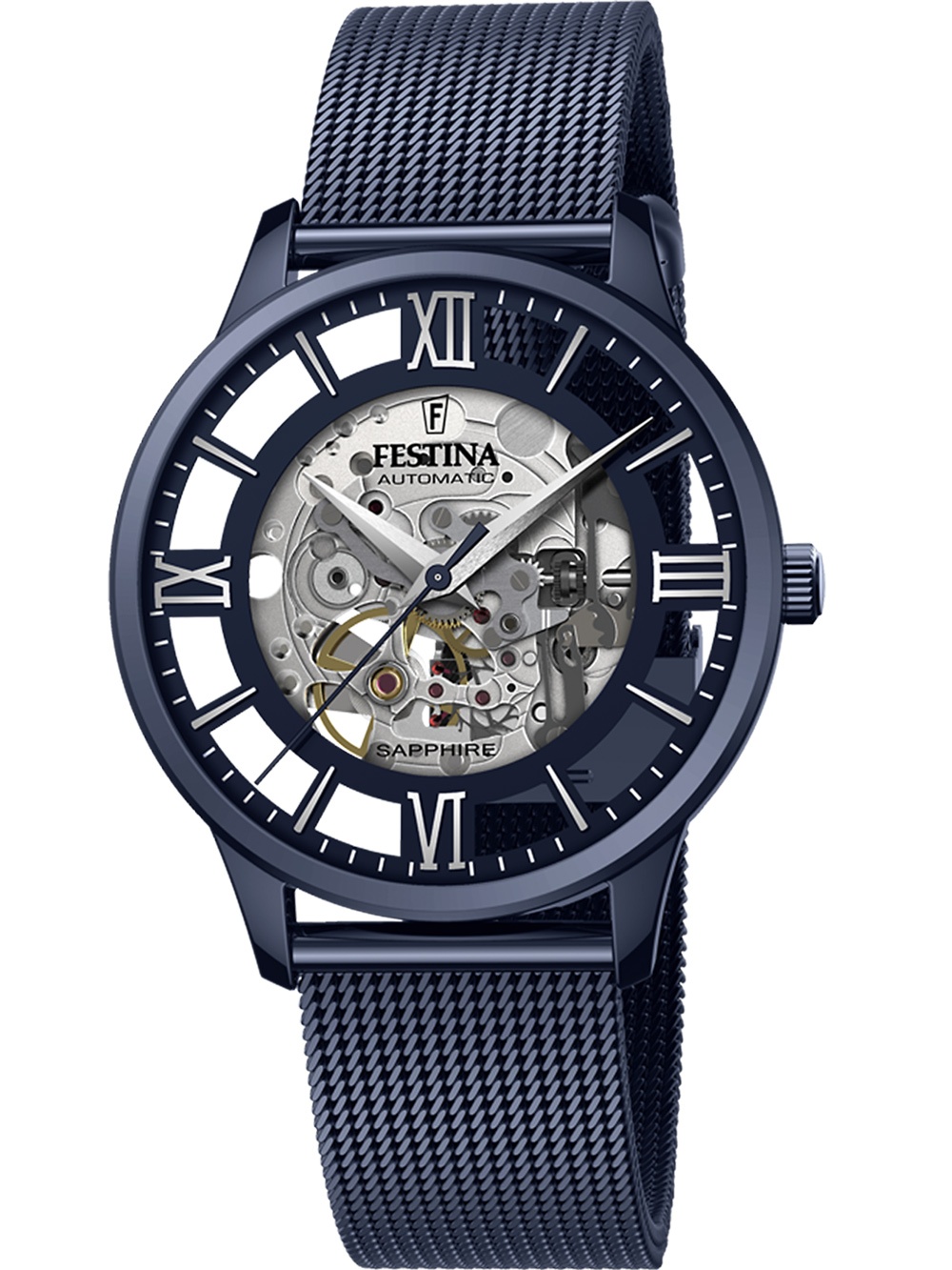 Festina F20574/1 Automatik Herrenuhr 42mm 5ATM