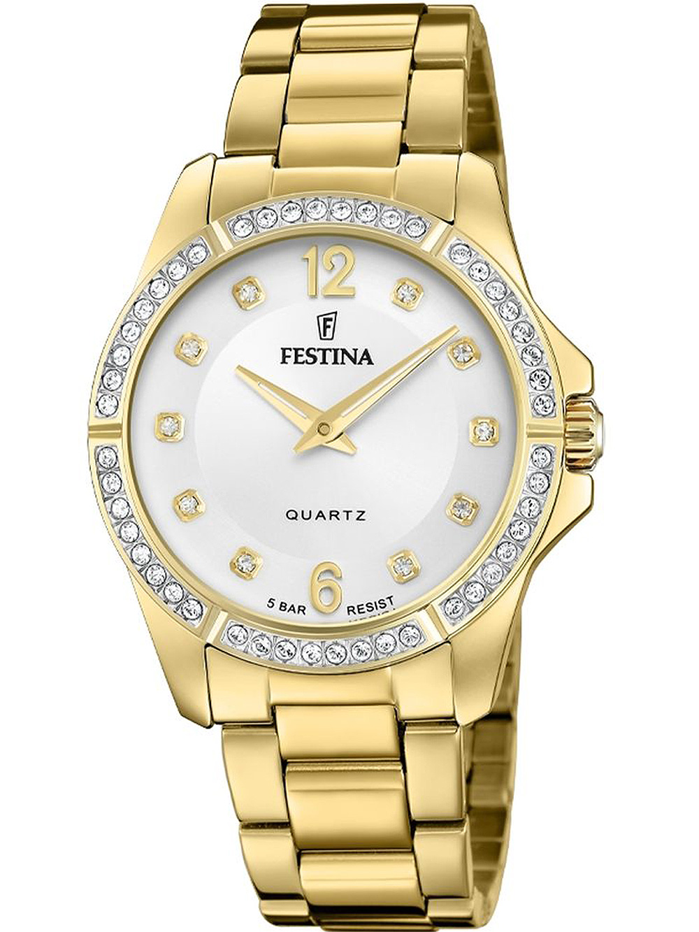 8430622788918 - FESTINA Damen Armbanduhr F20596 1 gold 99
