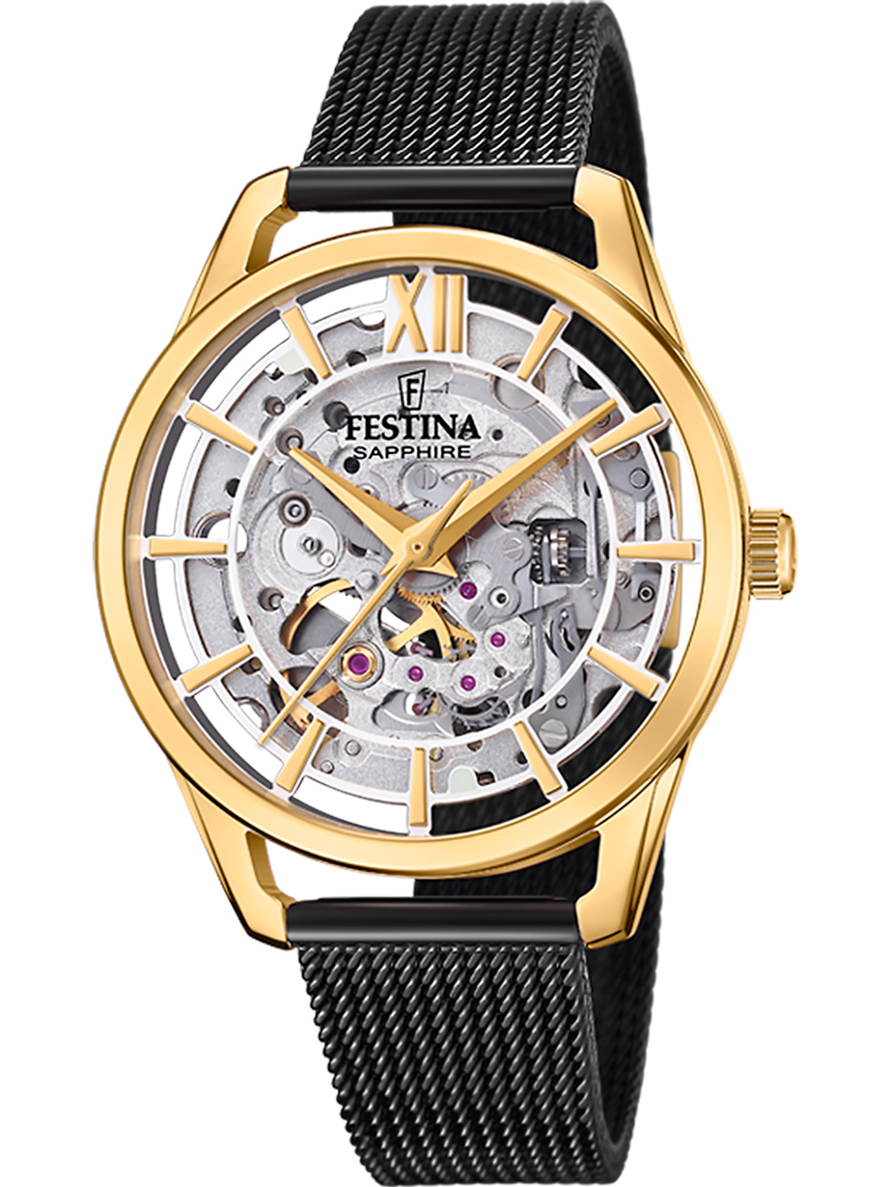 Festina F20629/2 Automatik Damenuhr 35mm 3ATM