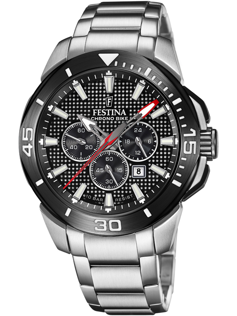 8430622795428 - F20641 4 Chronograph Bike Herrenuhr 47mm 10ATM 8430622795428 - F20641 4 Chronograph Bike Herrenuhr 47mm 10ATM