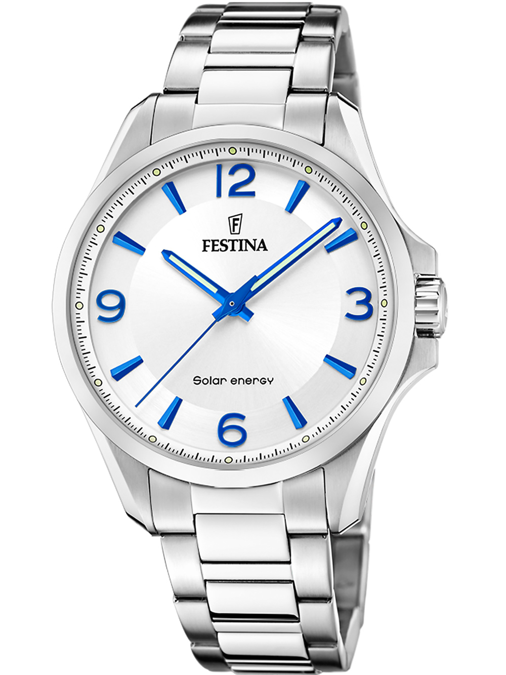 Festina F20656/1 Solar Energy Herrenuhr 42mm 5ATM