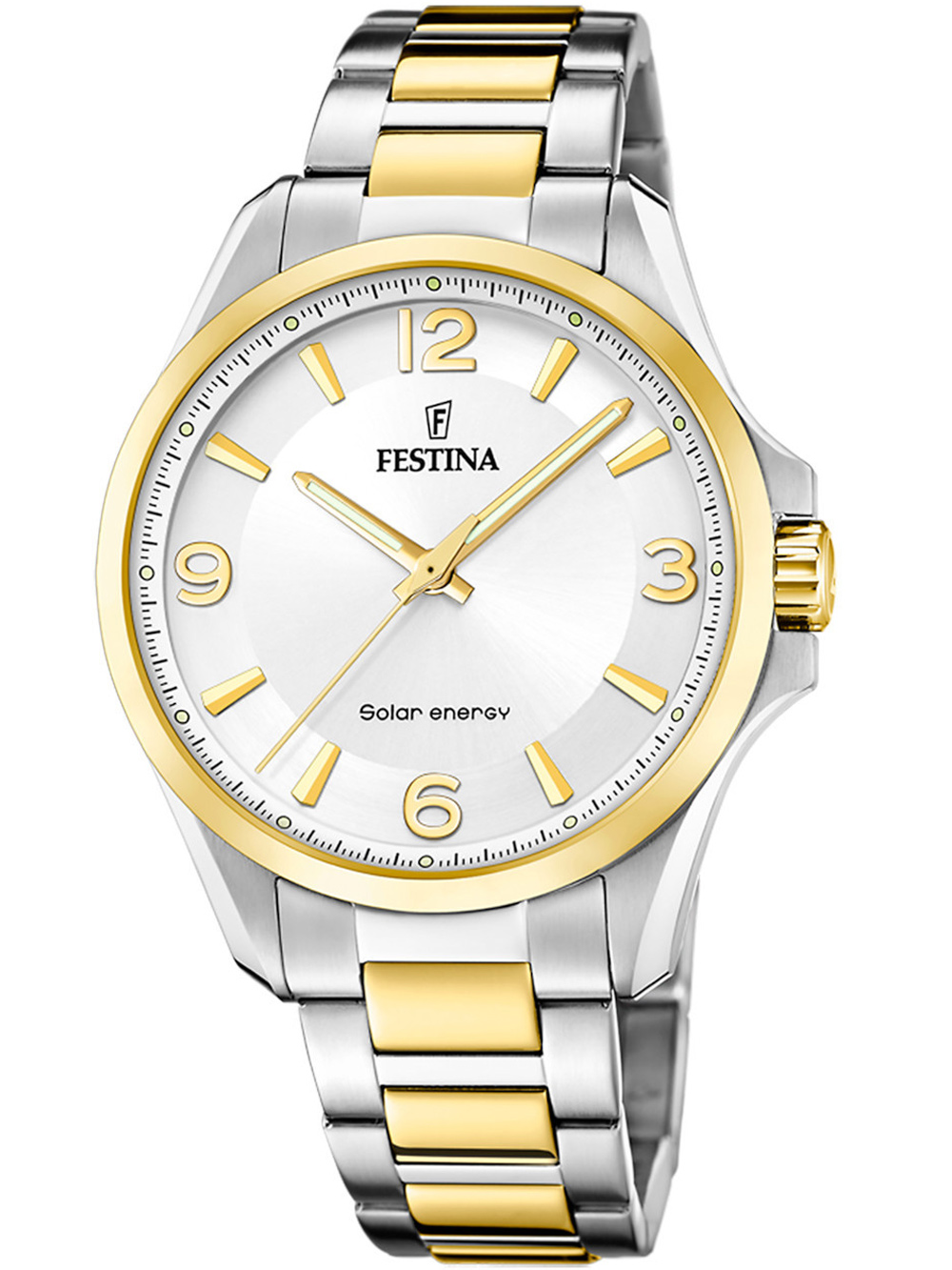 Festina F20657/1 Solar Energy Herrenuhr 42mm 5ATM