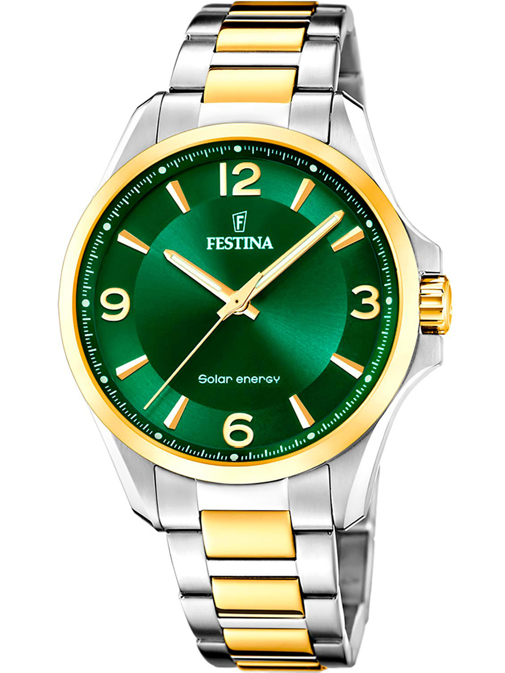 Festina F20657/3 Solar Energy Herrenuhr 42mm 5ATM