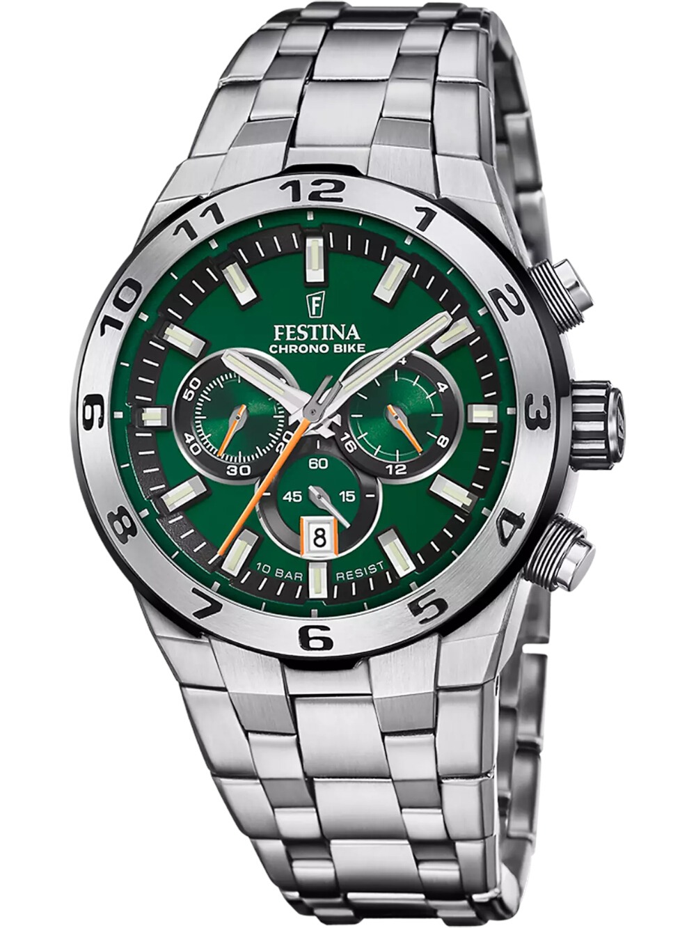 Festina F20670/2 Herrenuhr Chrono Bike 45mm 10ATM