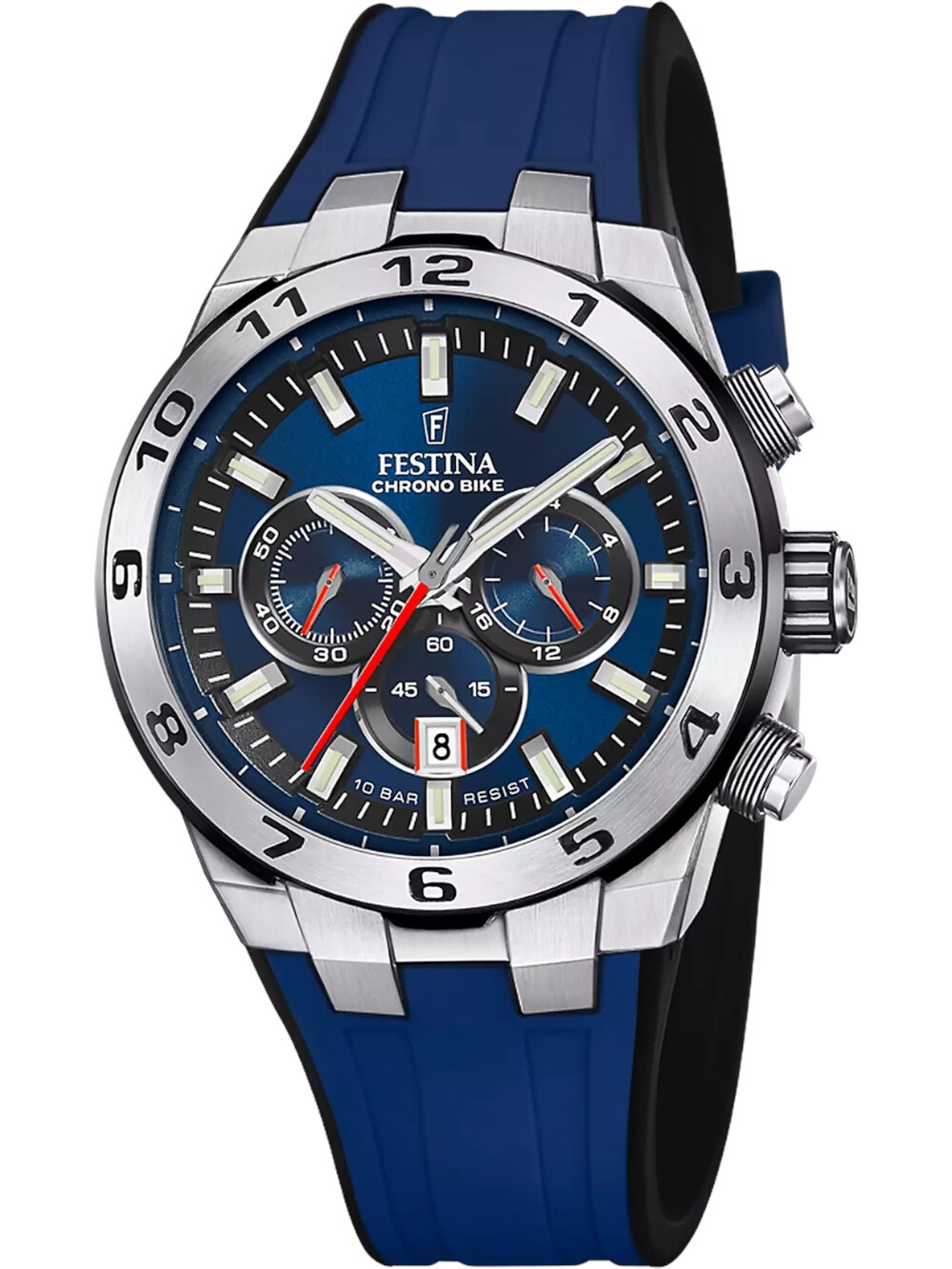 Festina F20671/1 Herrenuhr Chrono Bike 45mm 10ATM