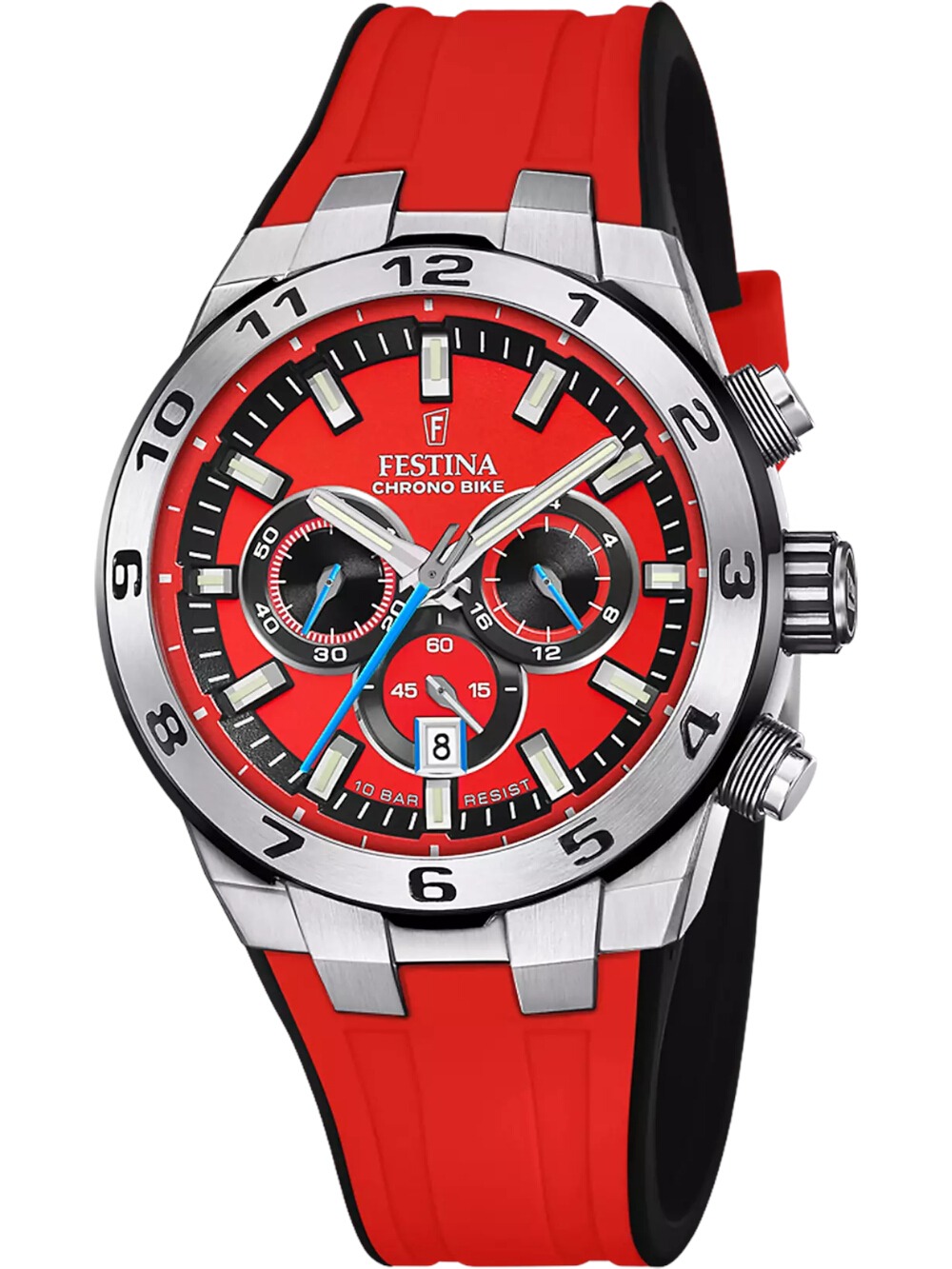 Festina F20671/5 Herrenuhr Chrono Bike 45mm 10ATM