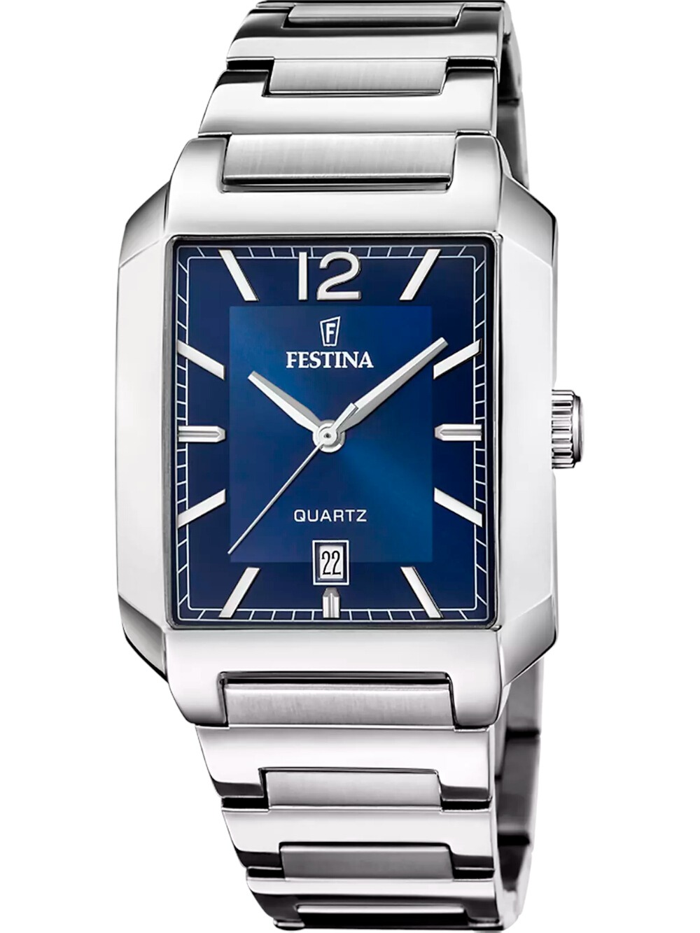 Festina F20677/3 Herrenuhr Quarz Eckig 36mm 5ATM