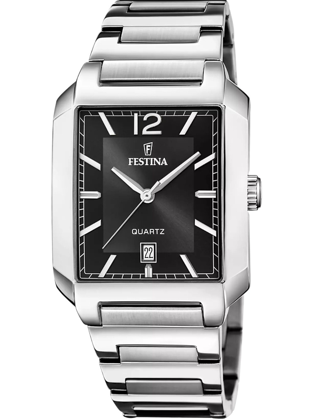 Festina F20677/4 Herrenuhr Quarz Eckig 36mm 5ATM
