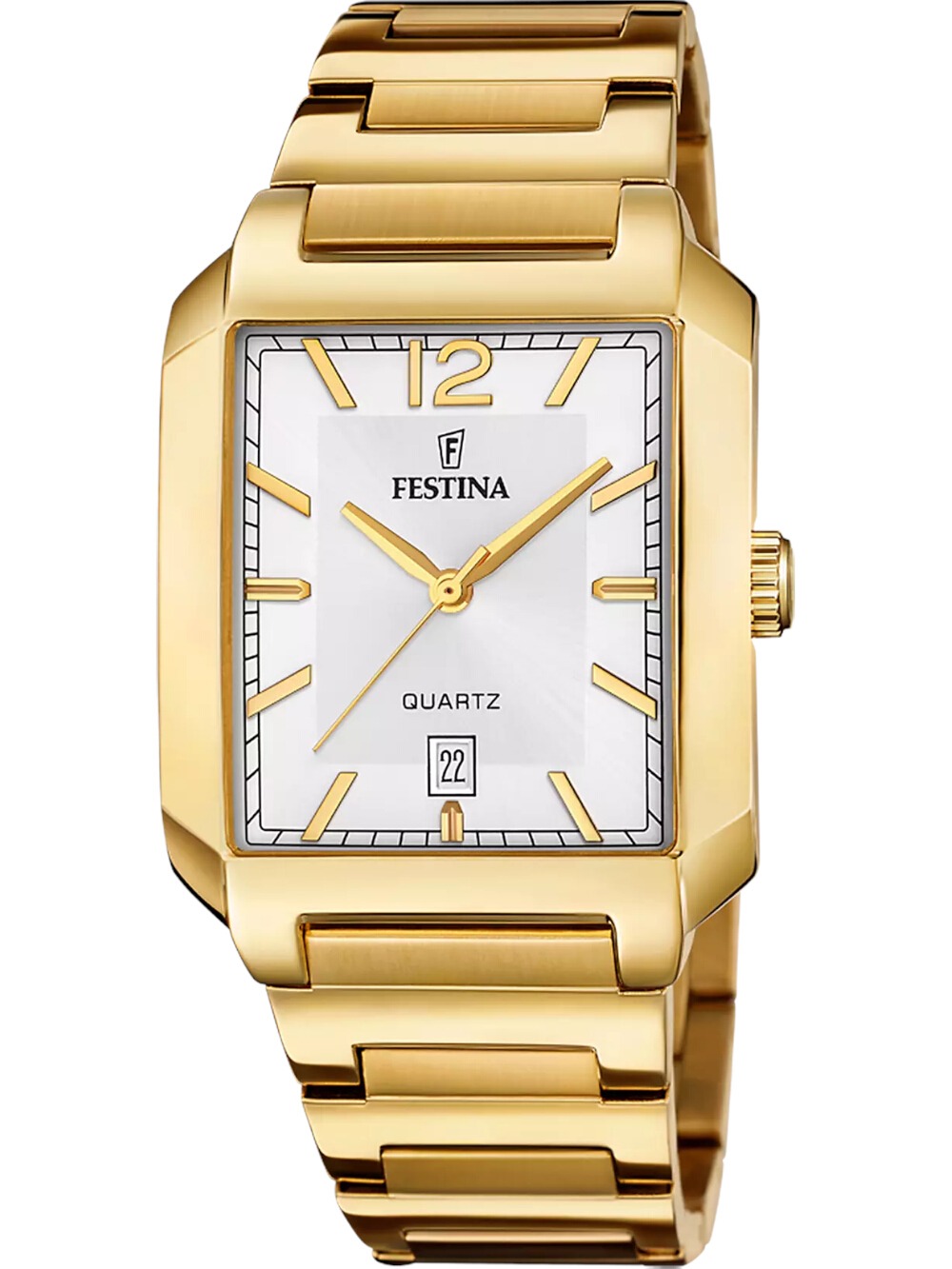 Festina F20678/2 Herrenuhr Quarz Eckig 36mm 5ATM
