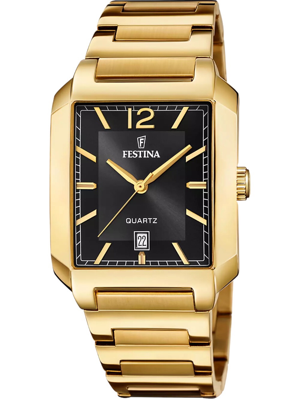 Festina F20678/4 Herrenuhr Quarz Eckig 36mm 5ATM