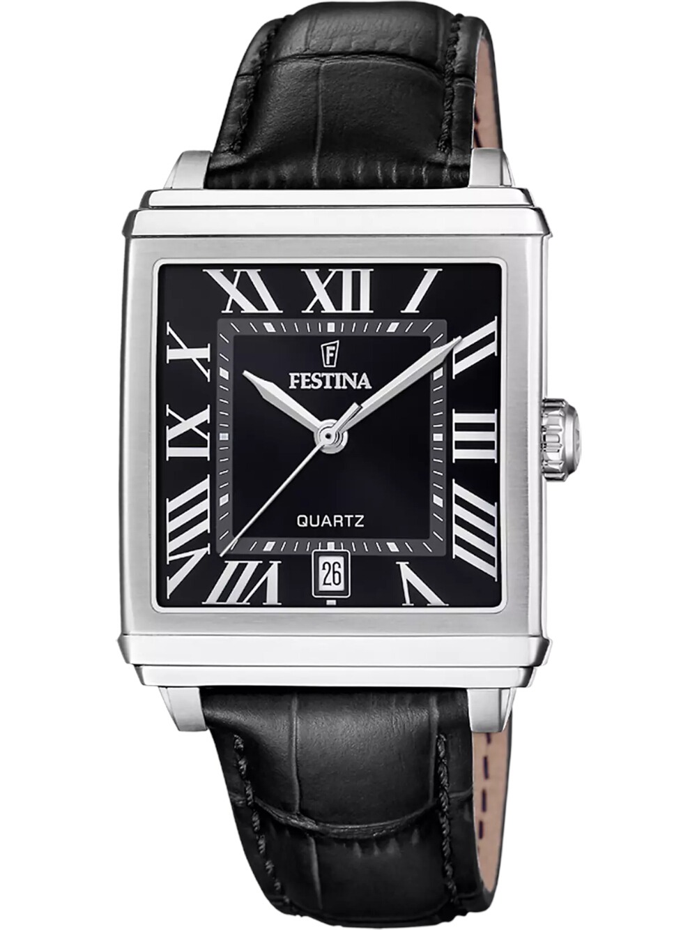 Festina F20681/3 Herrenuhr Quarz Eckig 39mm 5ATM