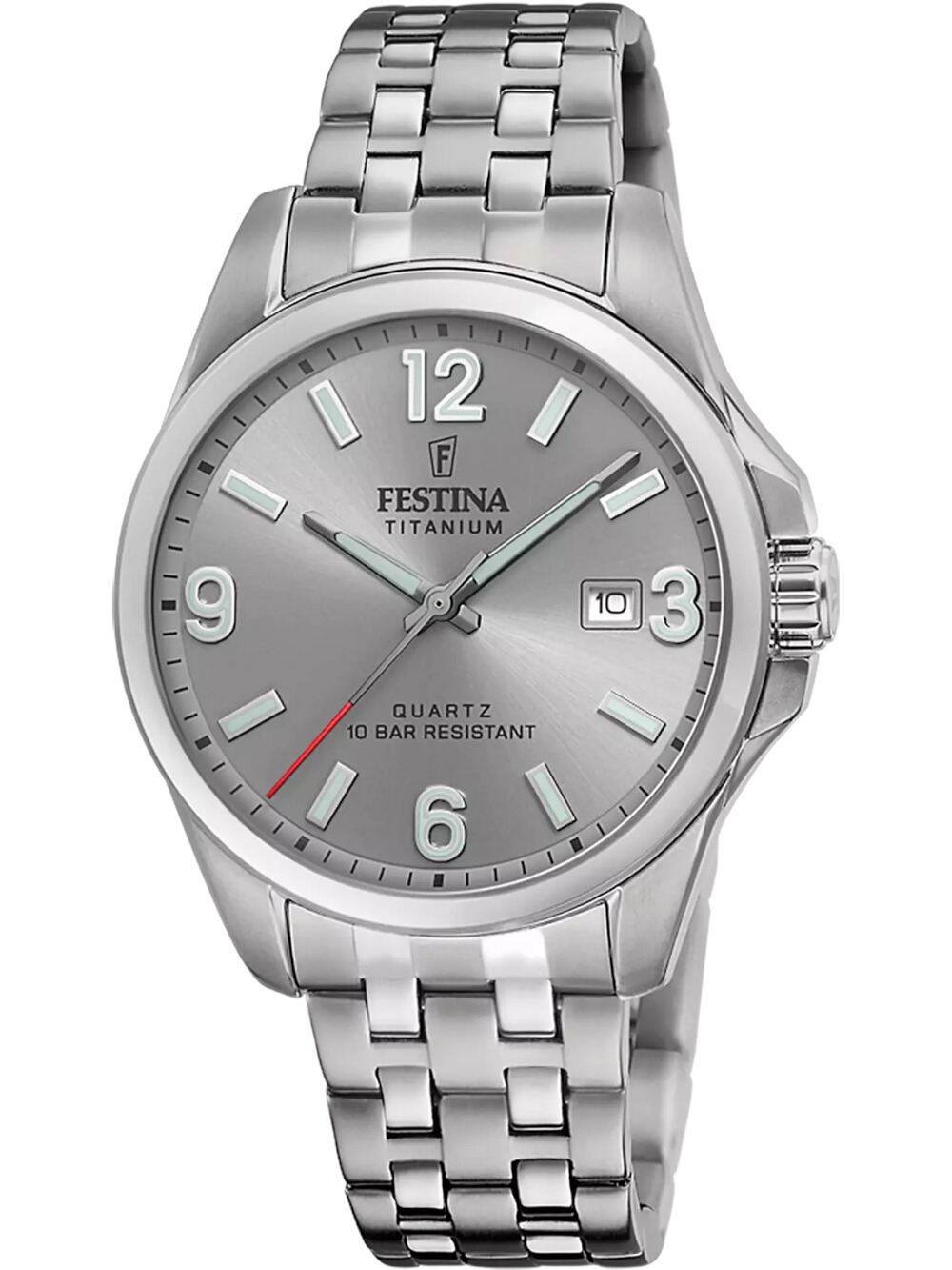 8430622829352 - F20696 2 Herrenuhr Quarz Titanium 41mm 10ATM
