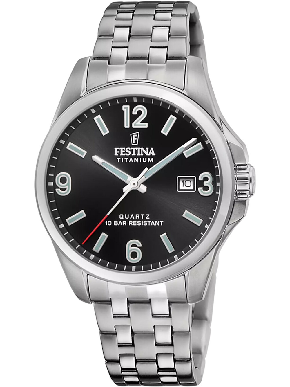 Festina F20696/3 Herrenuhr Quarz Titanium 41mm 10ATM