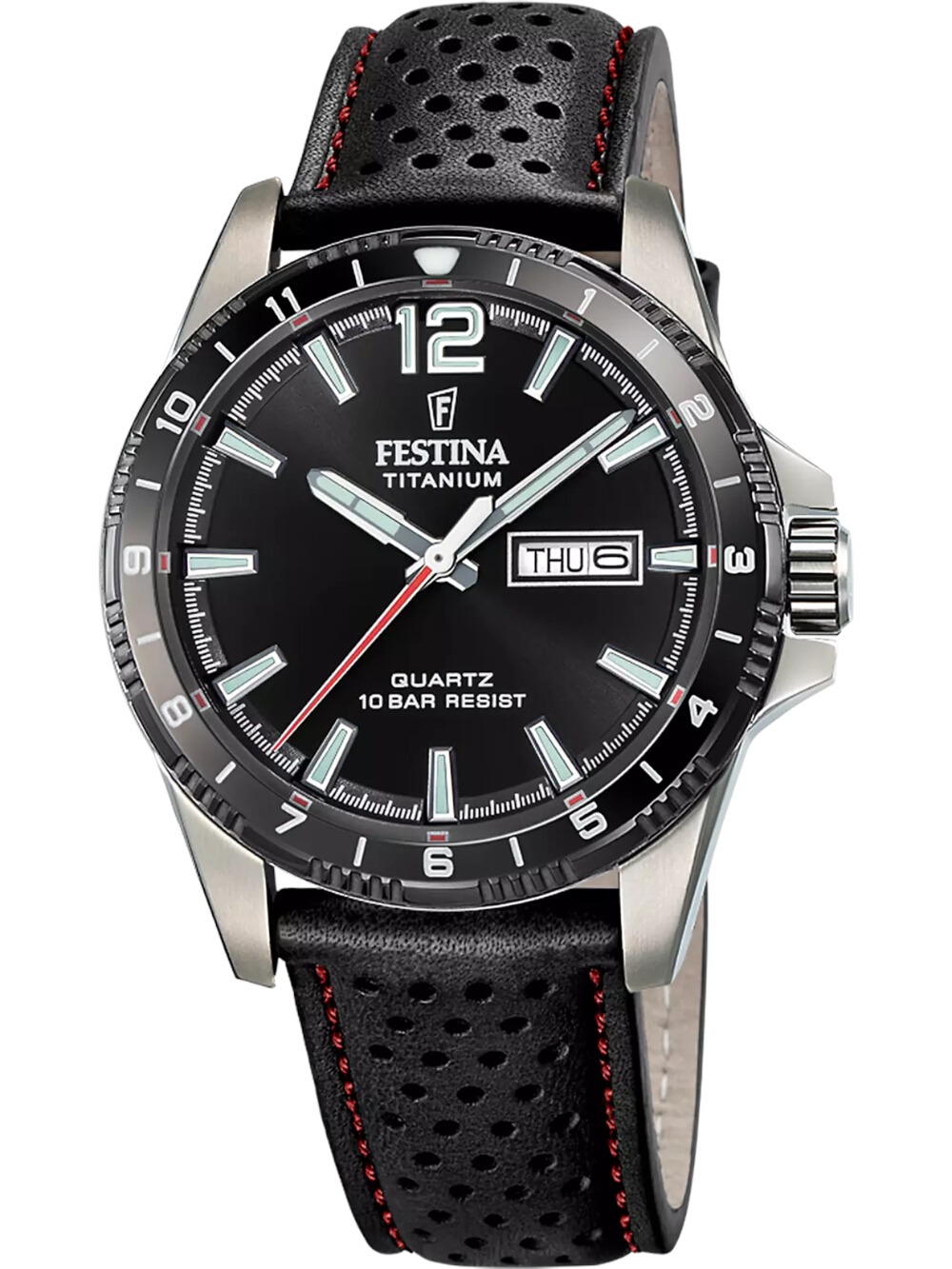 Festina F20699/4 Herrenuhr Quarz Titanium 43mm 10ATM