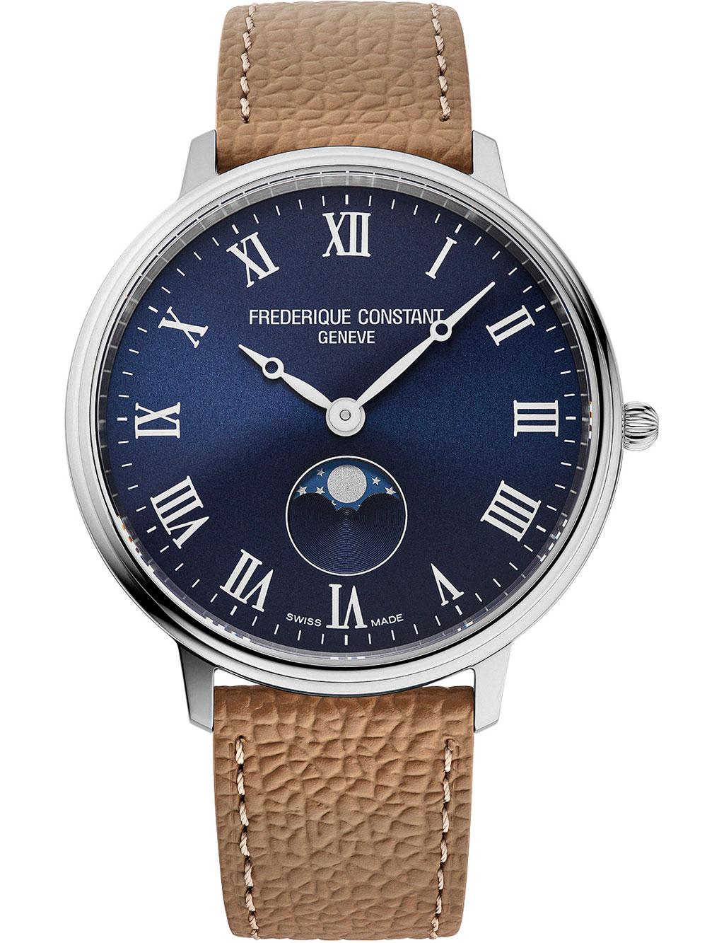 7630428497903 - FC-206RN3S6 Herrenuhr Classic Moonphase 38mm 5ATM 7630428497903 - FC-206RN3S6 Herrenuhr Classic Moonphase 38mm 5ATM