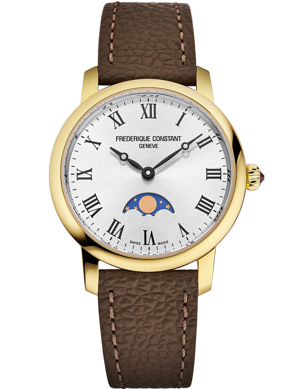 7630428497934 - FC-206RS1S5 Herrenuhr Classic Slimline Ladies Moon 30mm 3ATM 7630428497934 - FC-206RS1S5 Herrenuhr Classic Slimline Ladies Moon 30mm 3ATM
