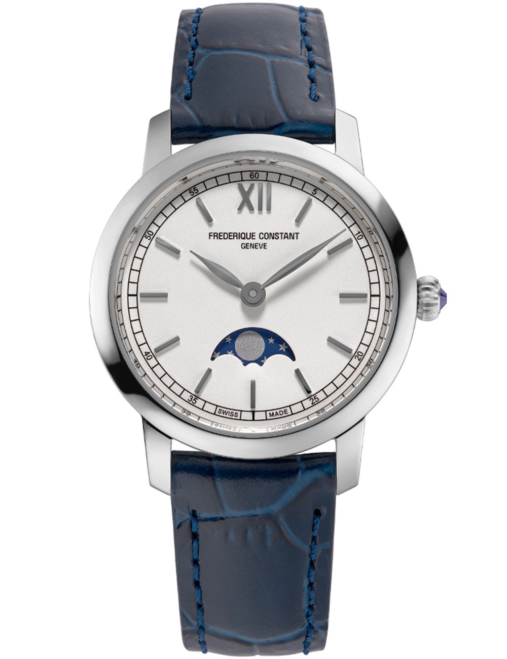 7630428464424 - Frederique Constant Geneve Slimline Ladies Moonphase FC-206SW1S6 Damenarmbanduhr Mondphase 7630428464424 - Frederique Constant Geneve Slimline Ladies Moonphase FC-206SW1S6 Damenarmbanduhr Mondphase