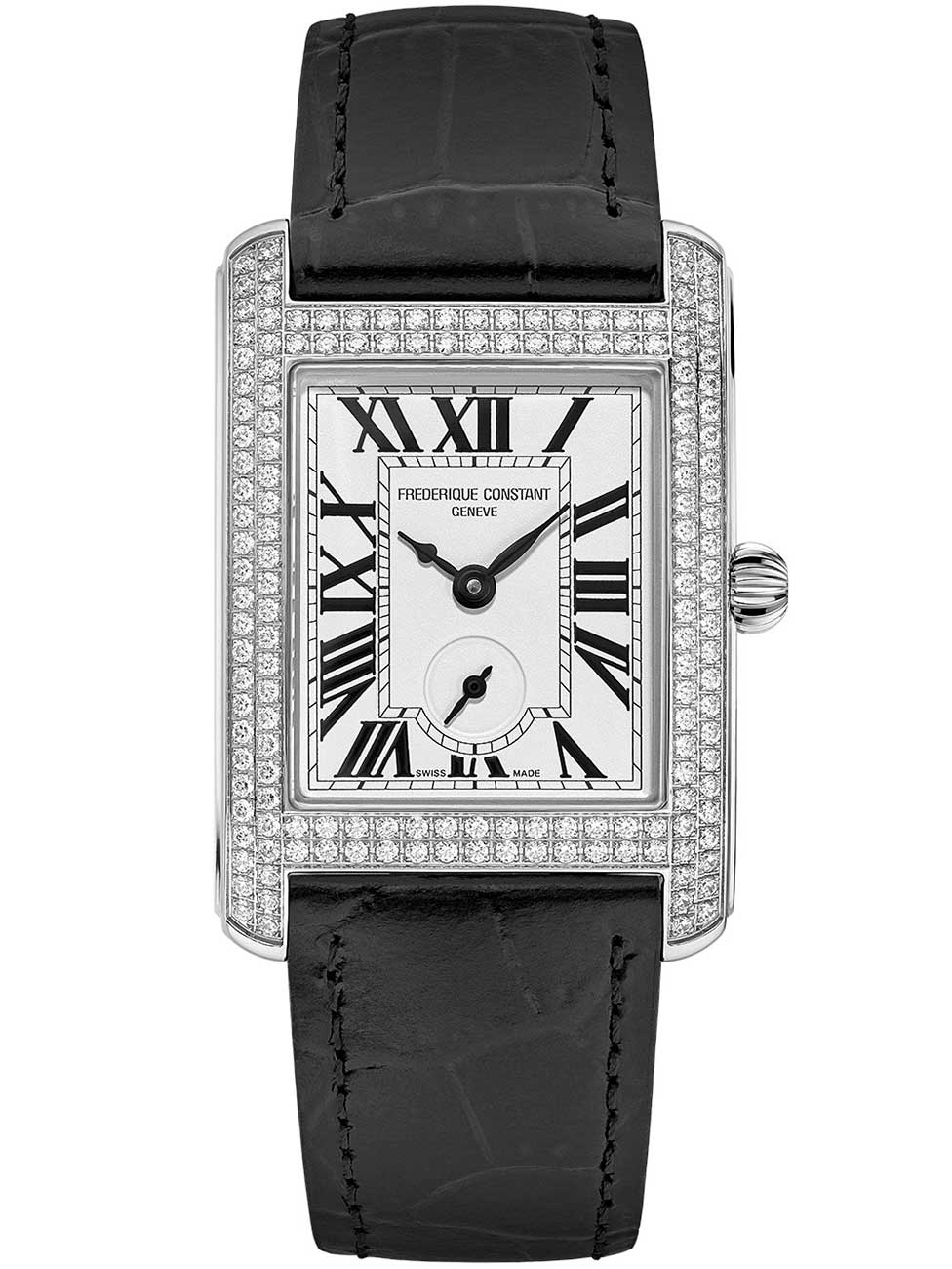 7630428490997 - FC-235S2D6 Damenuhr Klassik Karree 158 Diamanten 25mm 3ATM 7630428490997 - FC-235S2D6 Damenuhr Klassik Karree 158 Diamanten 25mm 3ATM