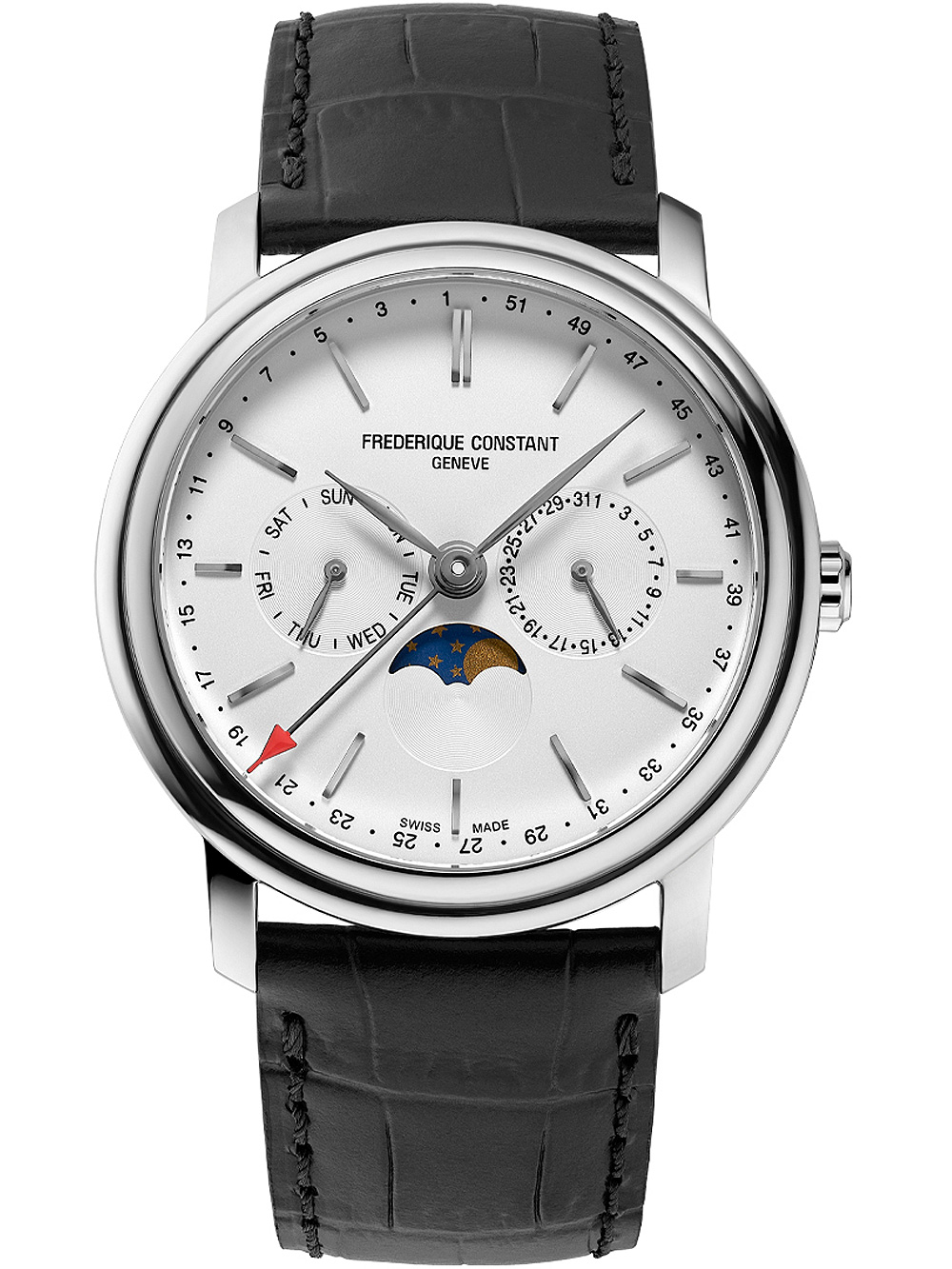 Frederique Constant FC-270SW4P26 Classics Businesstimer Moonphase