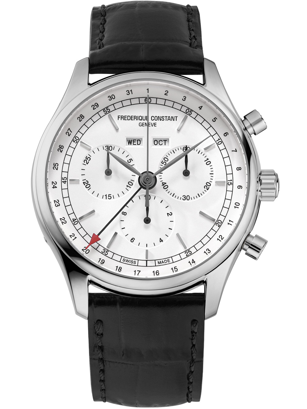 Frederique Constant FC-296SW5B6 Triple Calender Chronograph 40mm 5ATM