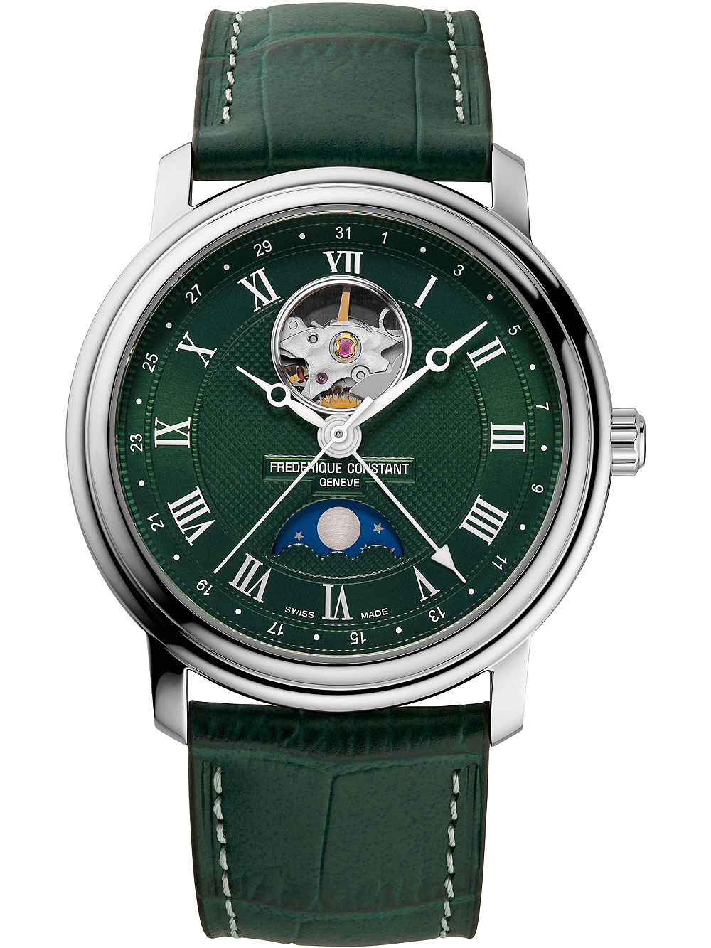 7630428481919 - FC-335MCGRW4P26 Classic Moonphase Automatik Herrenuhr 40mm 6ATM 7630428481919 - FC-335MCGRW4P26 Classic Moonphase Automatik Herrenuhr 40mm 6ATM