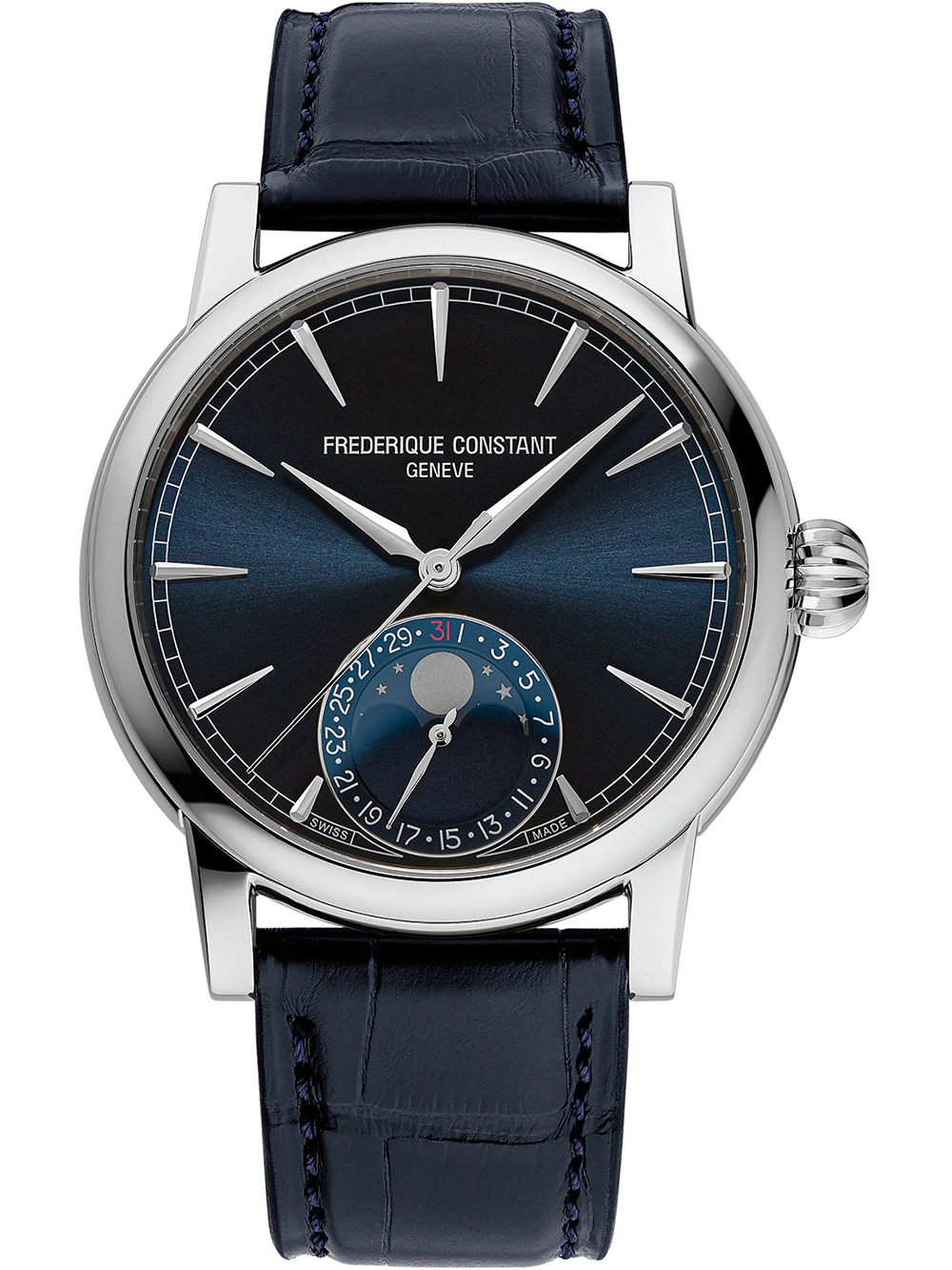 7630428490393 - FC-716N3H6 Herrenuhr Klassik Manufaktur Mondphase 40mm 5ATM 7630428490393 - FC-716N3H6 Herrenuhr Klassik Manufaktur Mondphase 40mm 5ATM