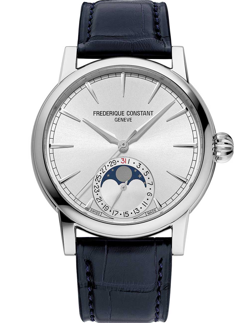 7630428490324 - FC-716S3H6 Herrenuhr Klassik Manufaktur Mondphase Datum 40mm 5ATM 7630428490324 - FC-716S3H6 Herrenuhr Klassik Manufaktur Mondphase Datum 40mm 5ATM