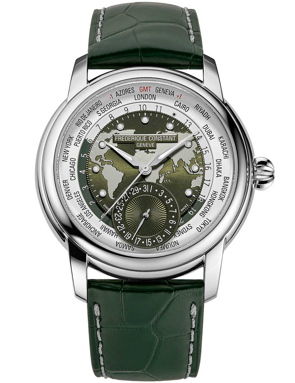 7630428490690 - FC-718KWM4H6 Herrenuhr Classic Worldtimer Automatik 42mm 7630428490690 - FC-718KWM4H6 Herrenuhr Classic Worldtimer Automatik 42mm