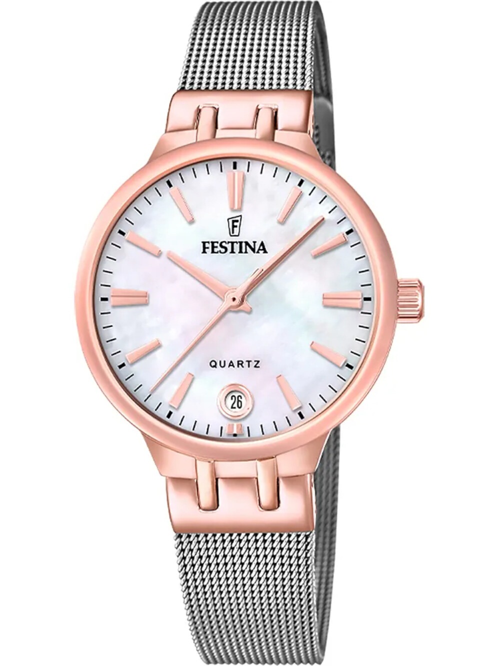 8430622845543 - F20715 1 Damenuhr Quarz Mademoiselle Saphire 33mm 5ATM