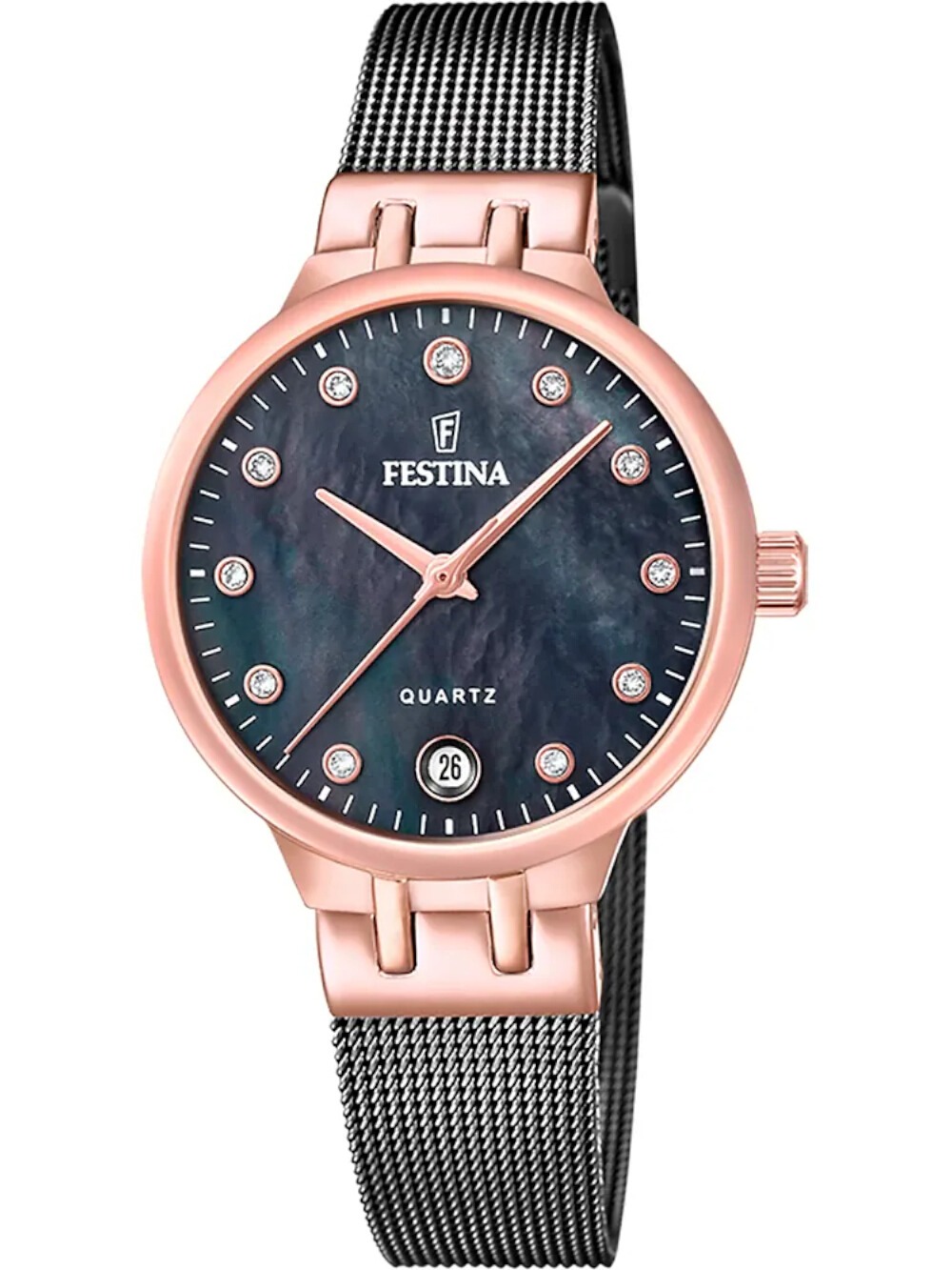 8430622845598 - F20717 2 Damenuhr Quarz Mademoiselle Saphire 33mm 5ATM