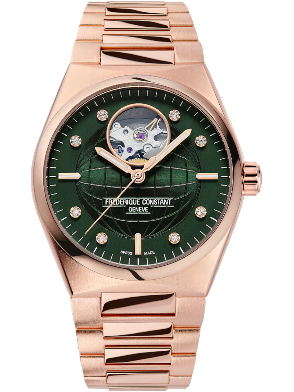 7630428475284 - FC-310MPGRD2NH4B Damenuhr Highlife Automatik 34mm 5ATM