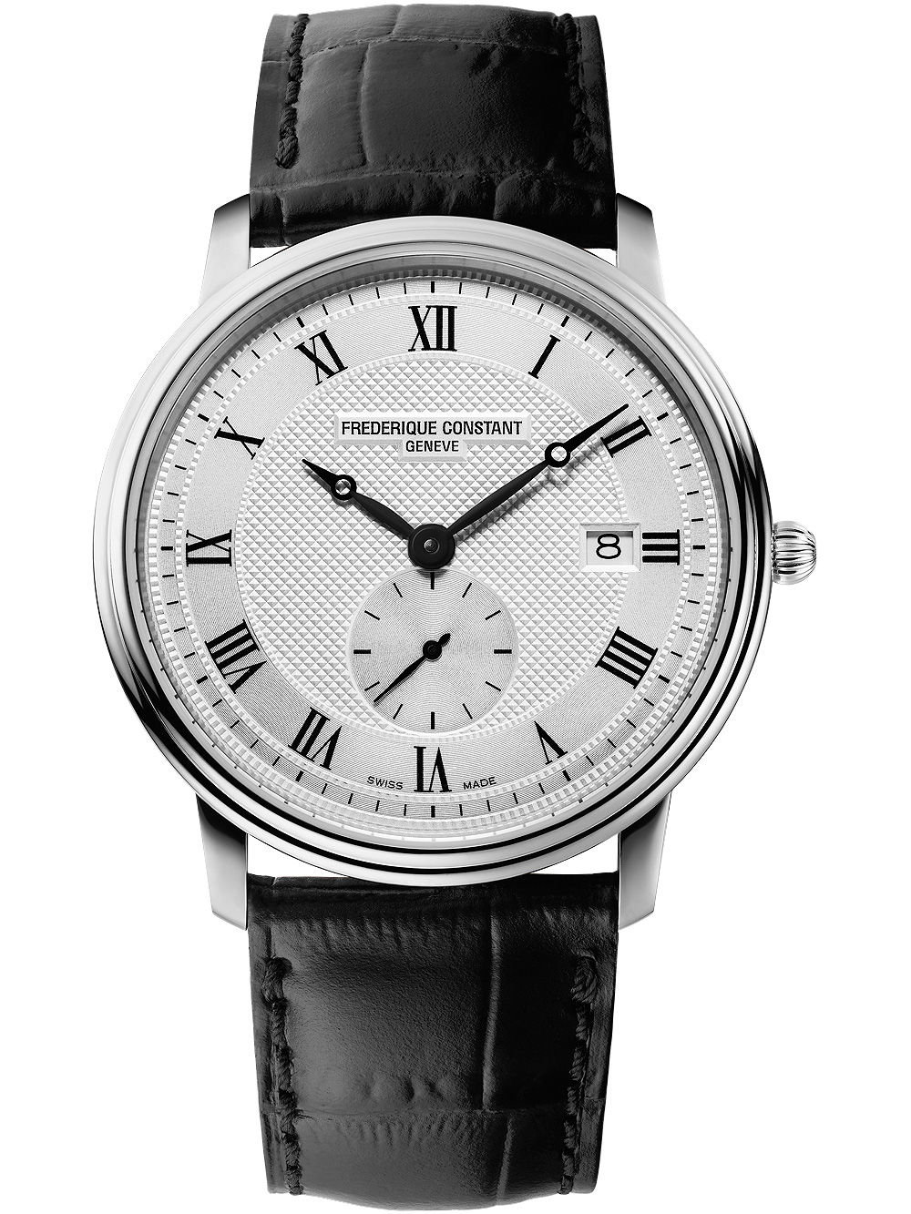 Frederique Constant FC-245M5S6 Slimline Small Seconds Herrenuhr 39mm 3ATM