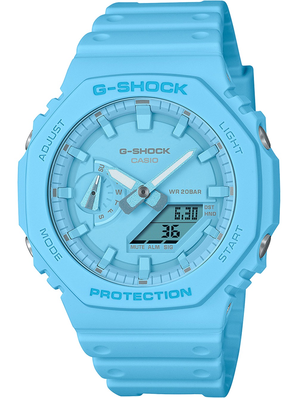 4549526370212 - Chronograph CASIO G-SHOCK Armbanduhren blau Damen Quarzuhren Quarzuhr Armbanduhr Damen Herren digital bis 20 bar wasserdicht 4549526370212 - Chronograph CASIO G-SHOCK Armbanduhren blau Damen Quarzuhren Quarzuhr Armbanduhr Damen Herren digital bis 20 bar wasserdicht
