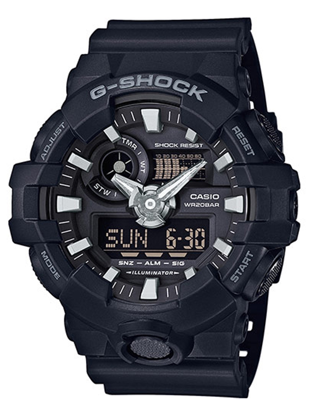 Casio GA-700-1BER G-Shock 53mm 20atm