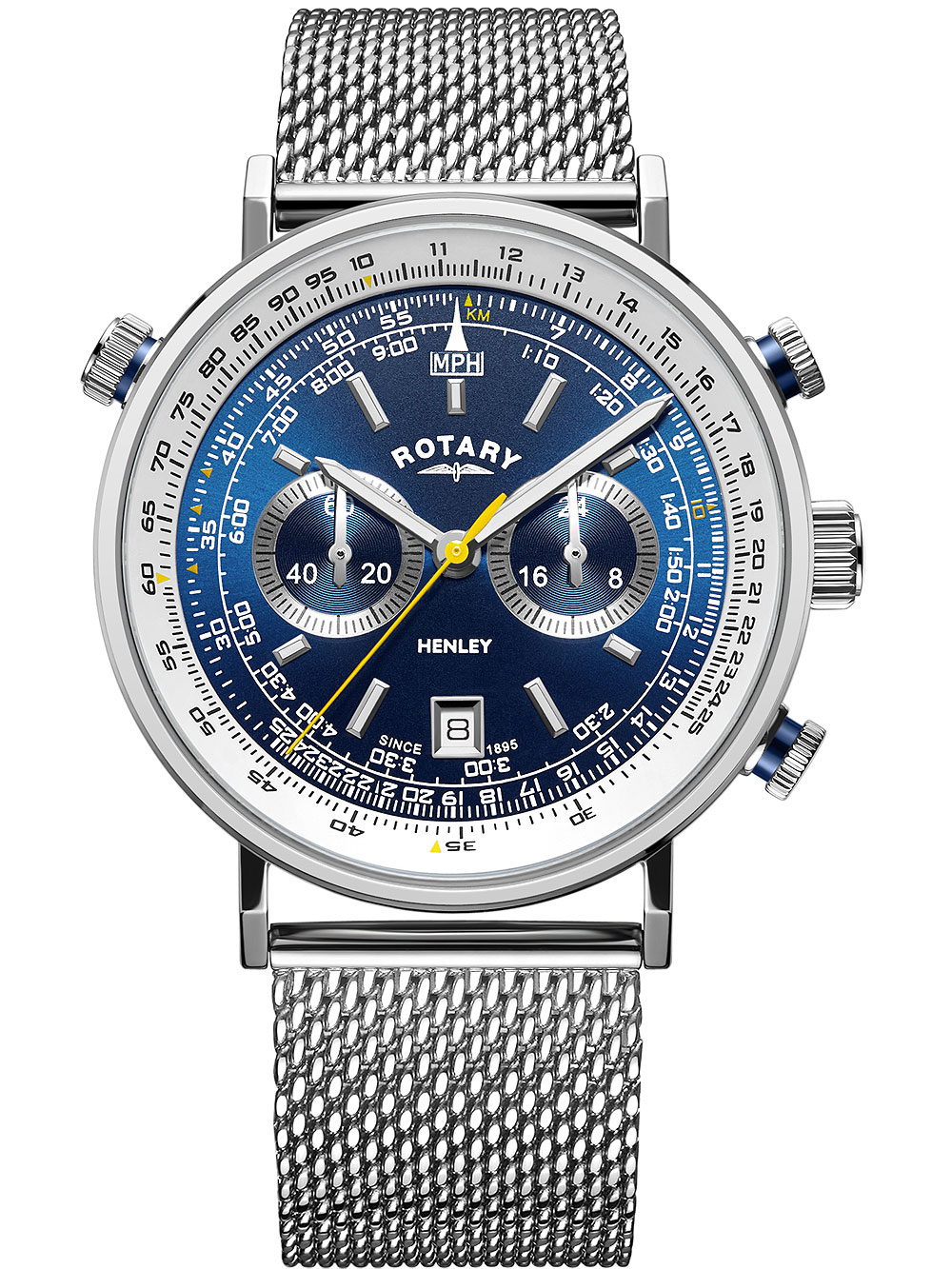 Rotary GB05235/05 Henley Chronograph 42mm 5ATM