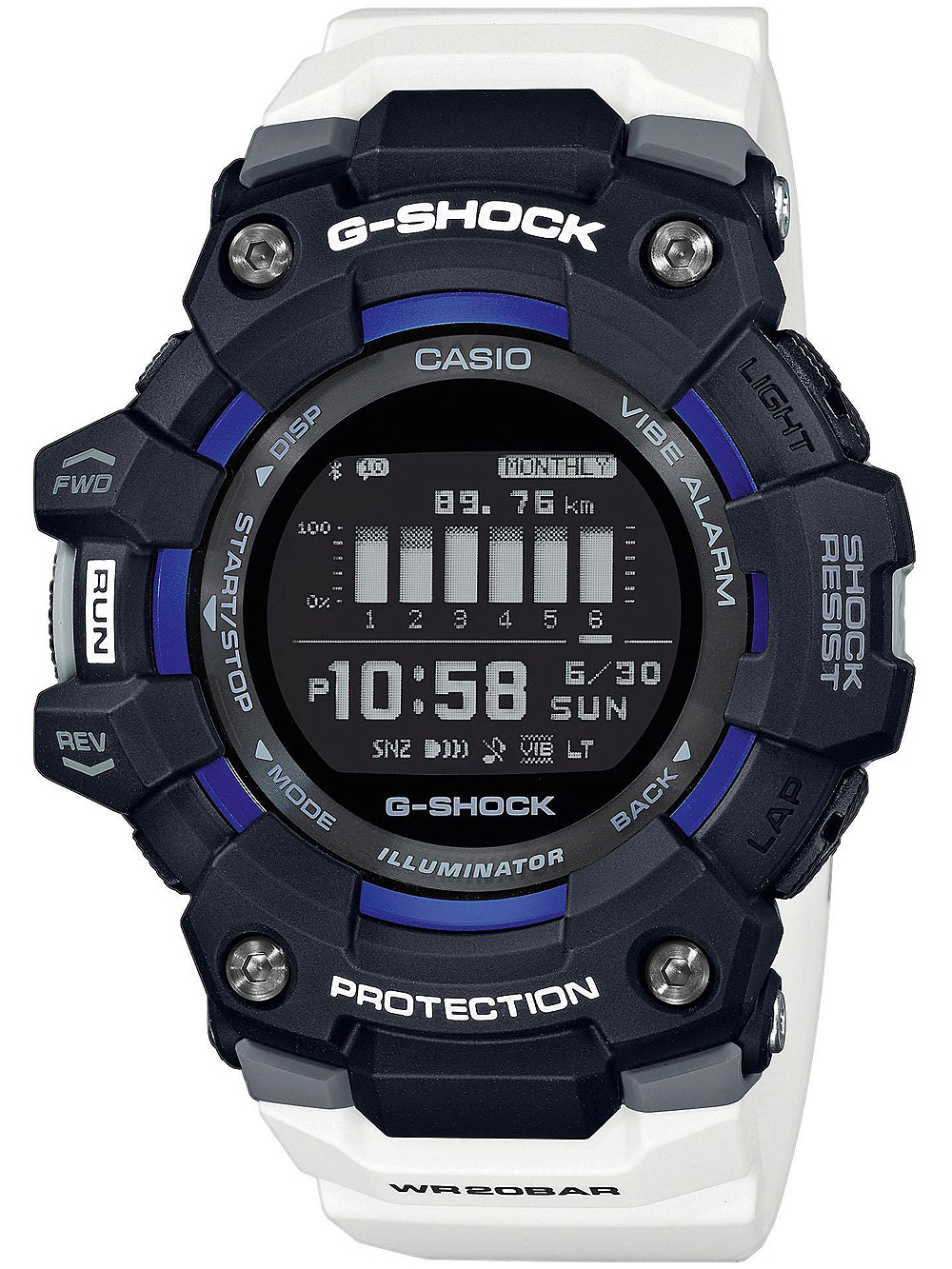 Casio GBD-100-1A7ER G-Shock Herrenuhr 49mm 20ATM