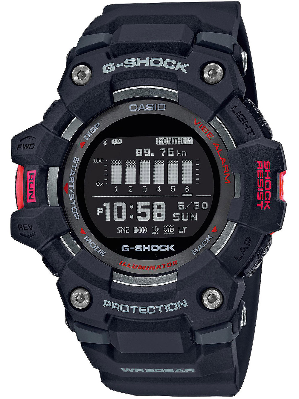 Casio GBD-100-1ER G-Shock Herrenuhr 49mm 20ATM