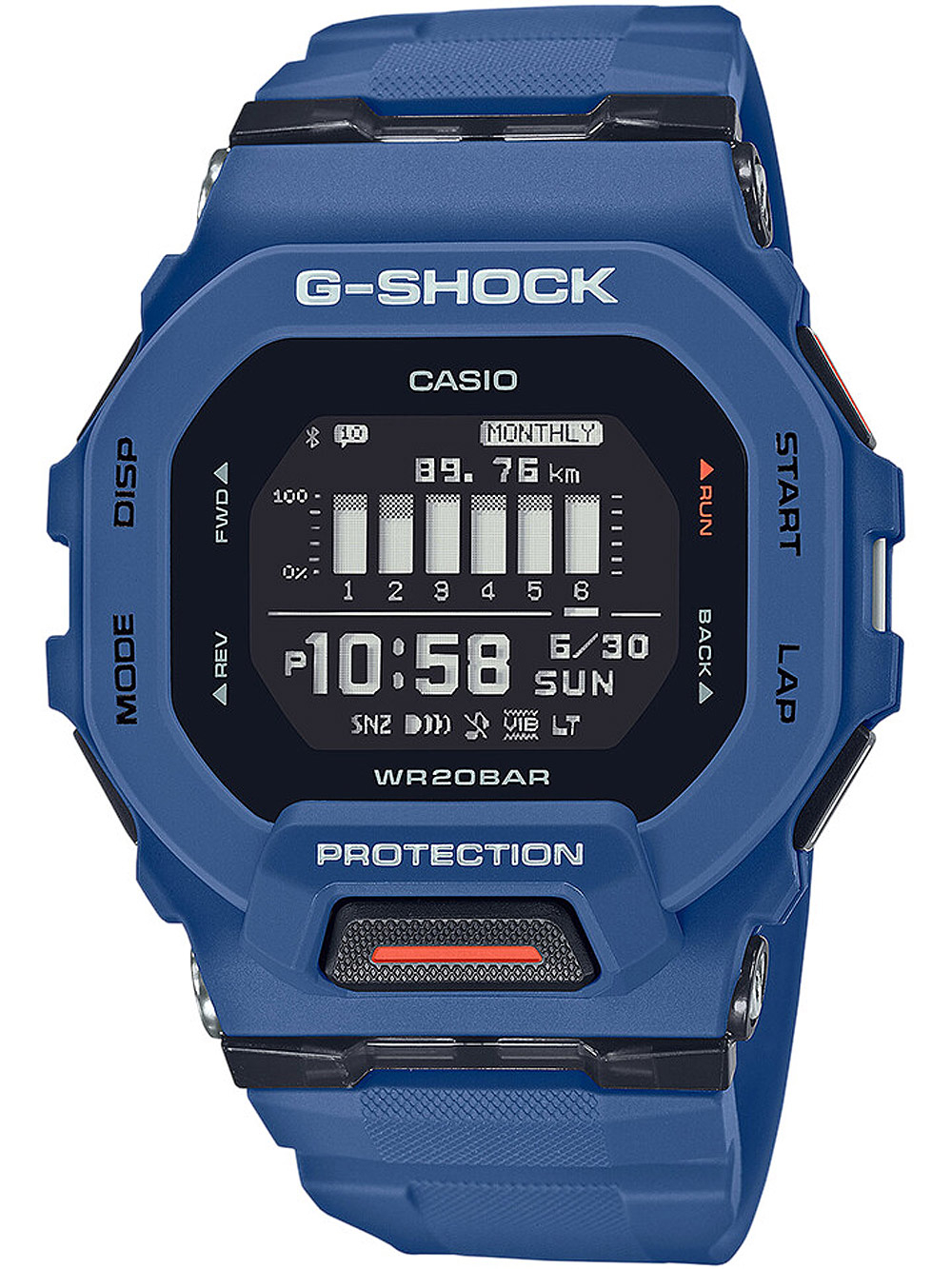 Casio GBD-200-2ER G-Shock Herren 46mm 20ATM