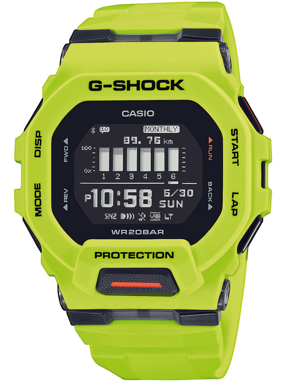Casio GBD-200-9ER G-Shock Herren 46mm 20ATM
